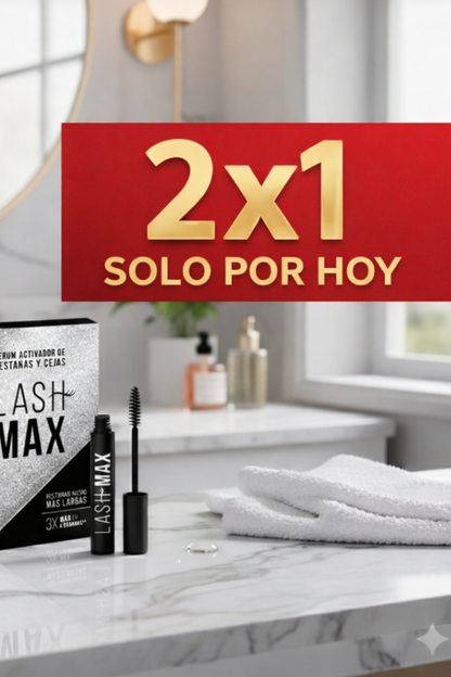 Pack 2 LashMax Serum Pestañas | ¡TIEMPO LIMITADO!